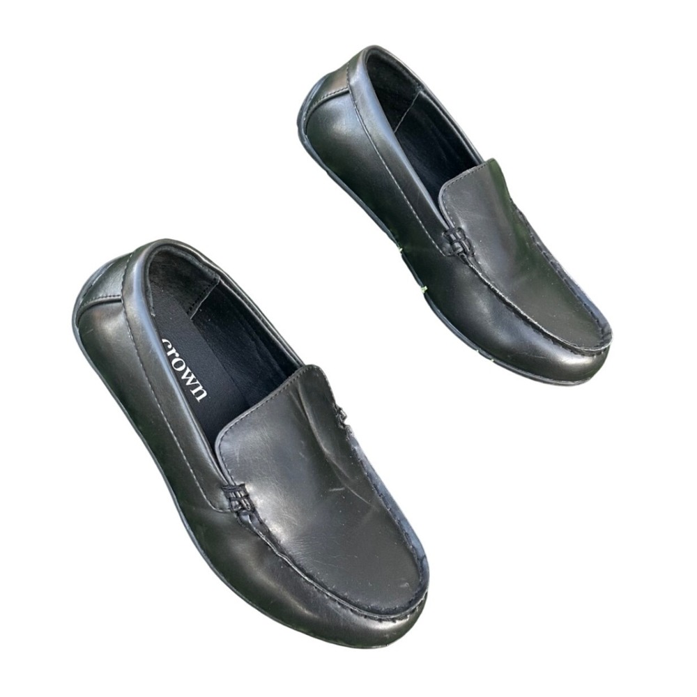Crown & Ivy Kids Little Boys Black Cooper Loafers Size 13 Black